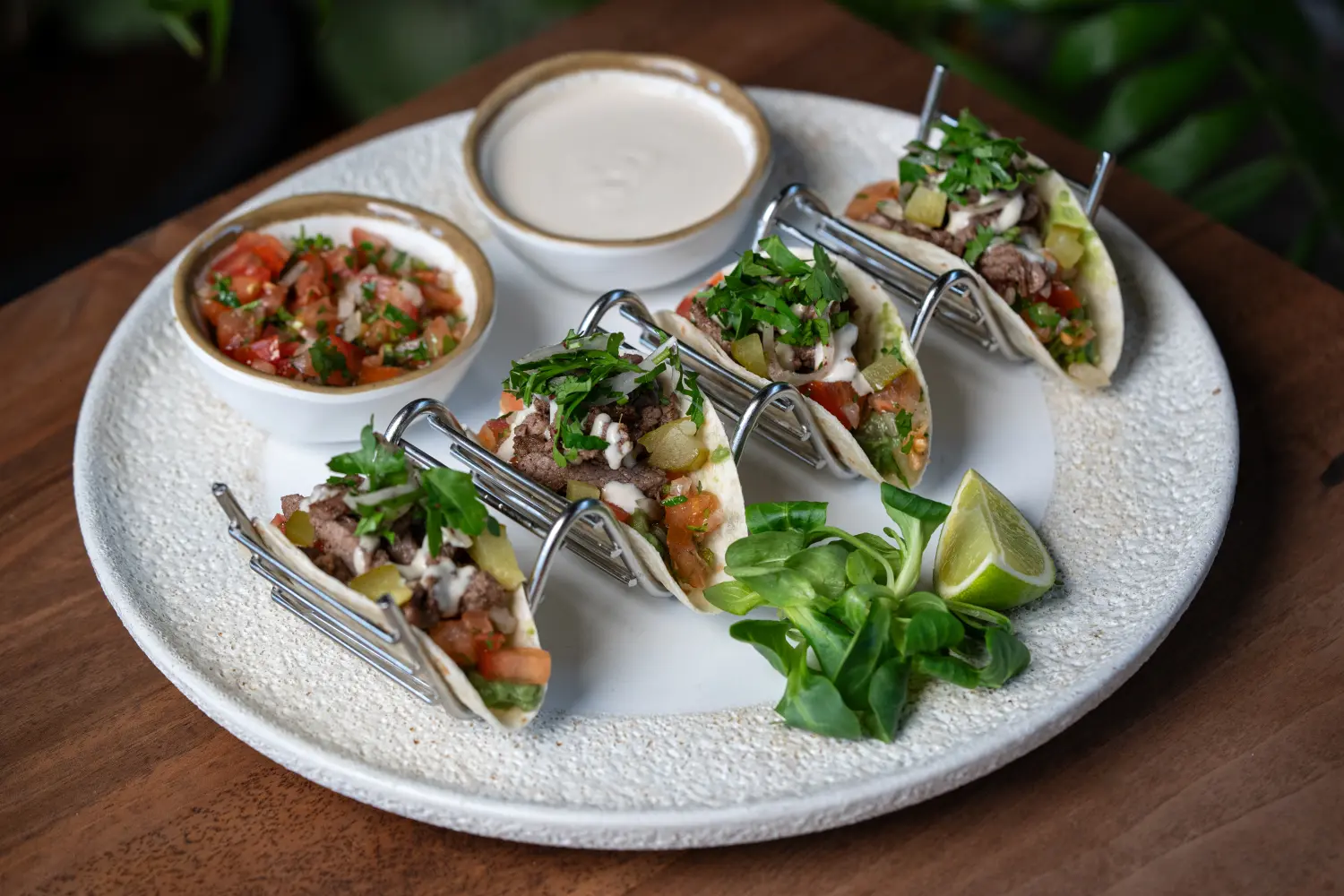 Shawarma Beef Tacos